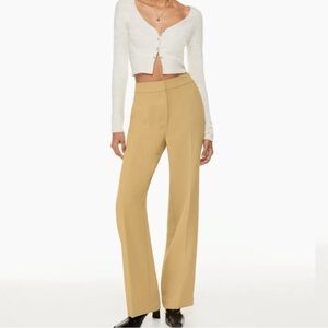 Aritiza Wilfred Alanya pant regular height in color sandy beige size 2 NWOT